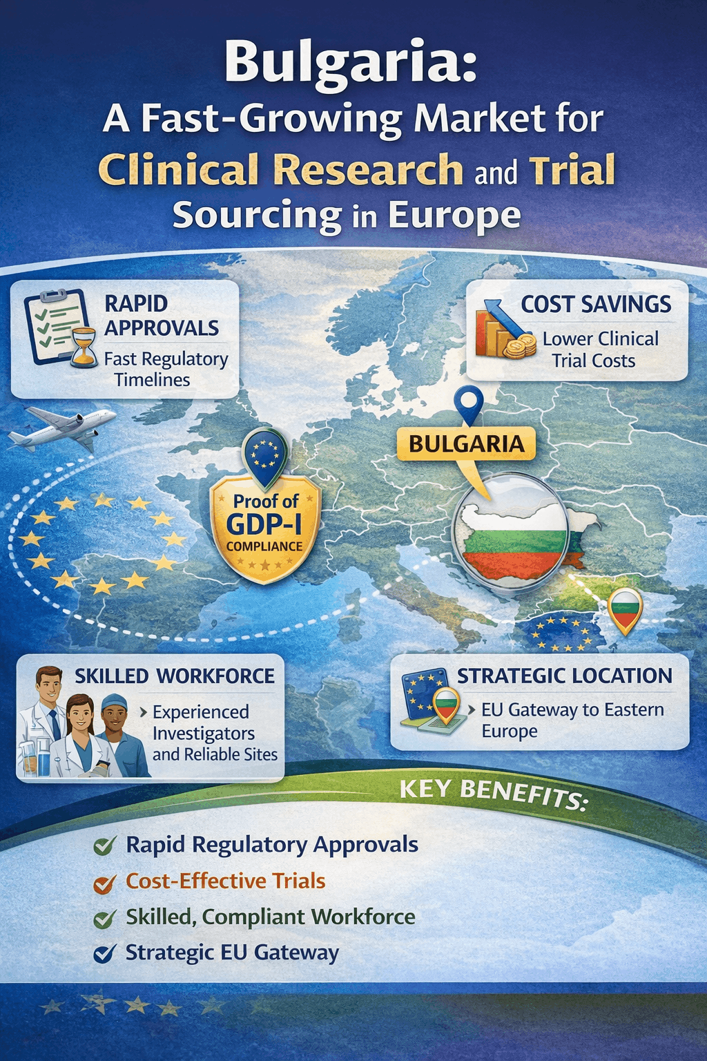 Bulgaria: A Fast-Growing Market for Clinical Research and Trial Sourcing in Europe