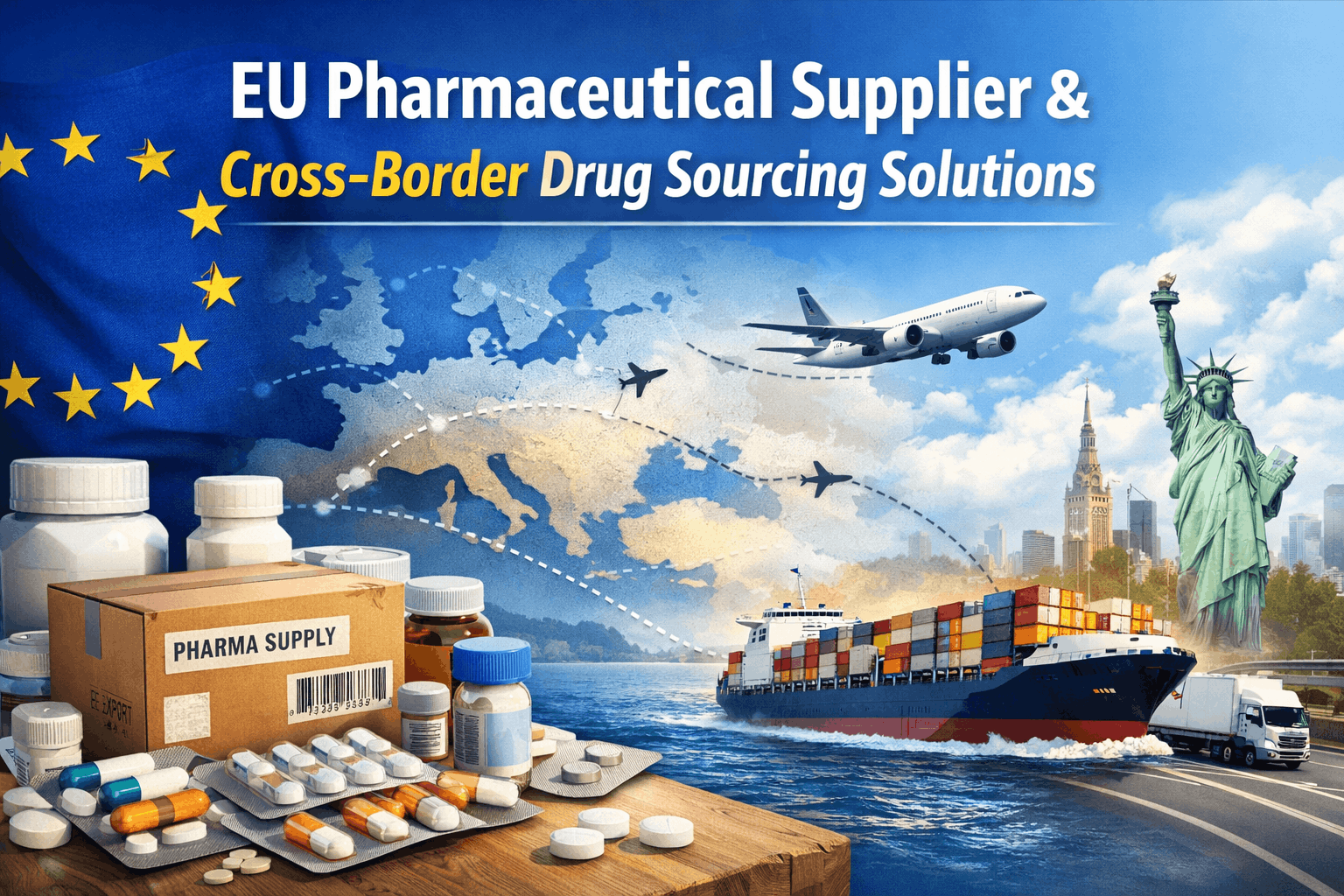 EU Pharmaceutical Supplier & Cross-Border Drug Sourcing Solutions