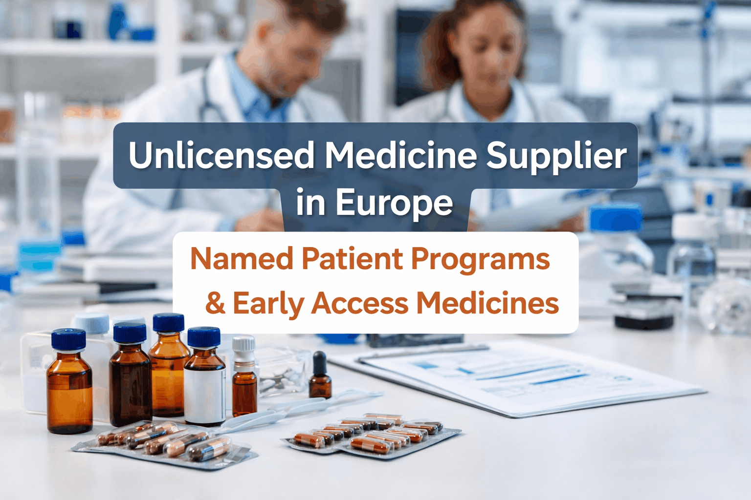 Unlicensed Medicine Supplier in Europe: Named Patient Programs & Early Access Medicines