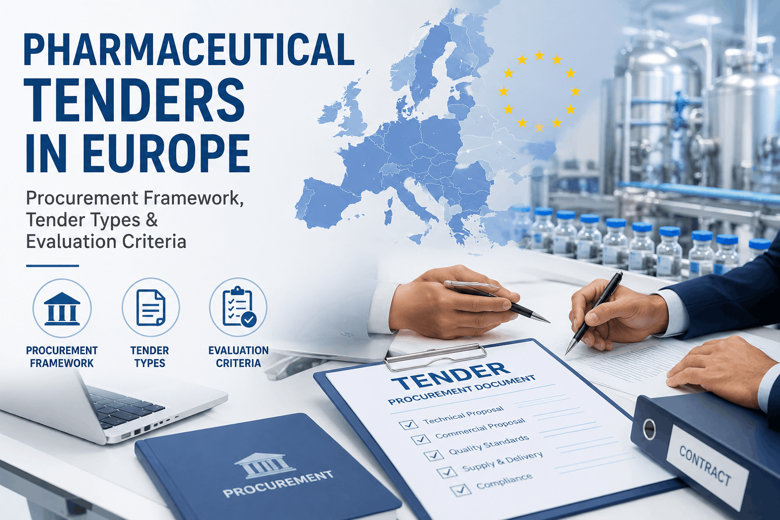 Pharmaceutical Tenders in Europe: Procurement Framework, Tender Types & Evaluation Criteria